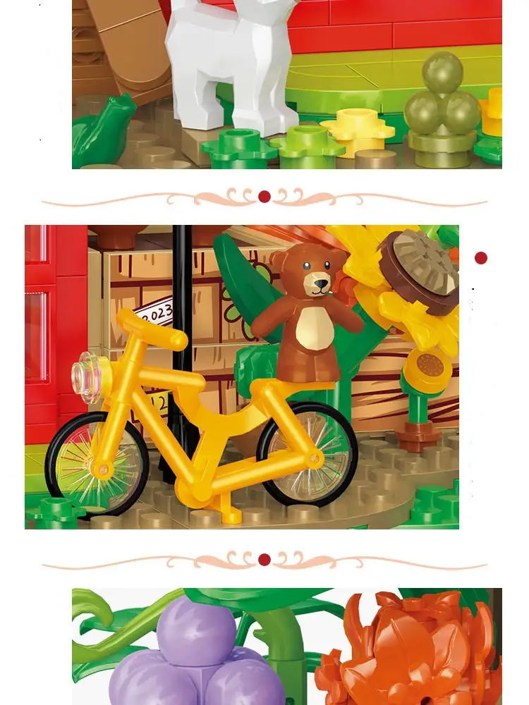 House Building Girl Educational Assembled Toys
