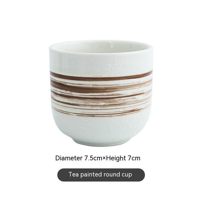 Tea Painting Round Goblet
