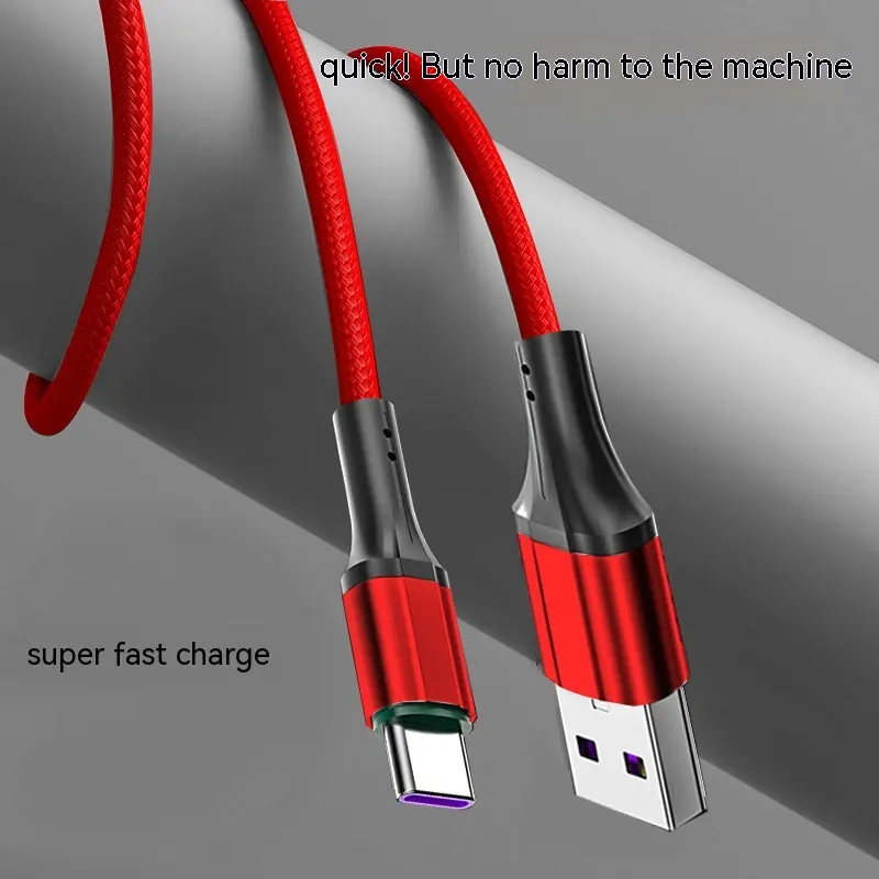 Weaving Type-C Data Cable for Fast Charging of Mobile