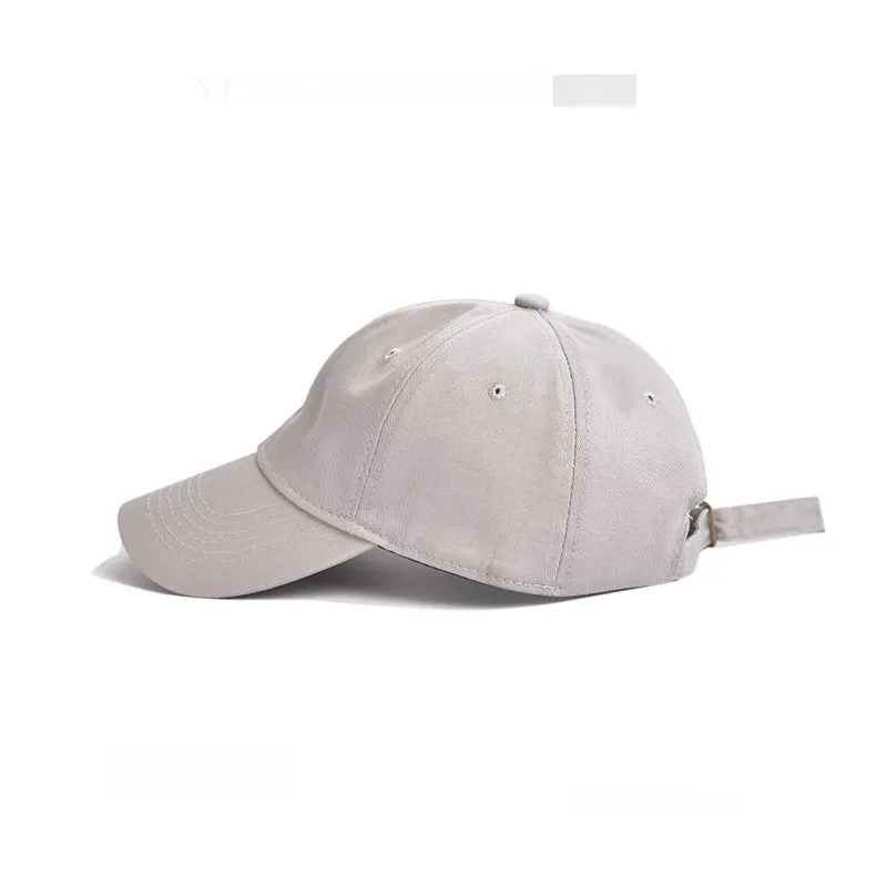 Hat Female Trendy Student Minimalist Sun Protection - Gray
