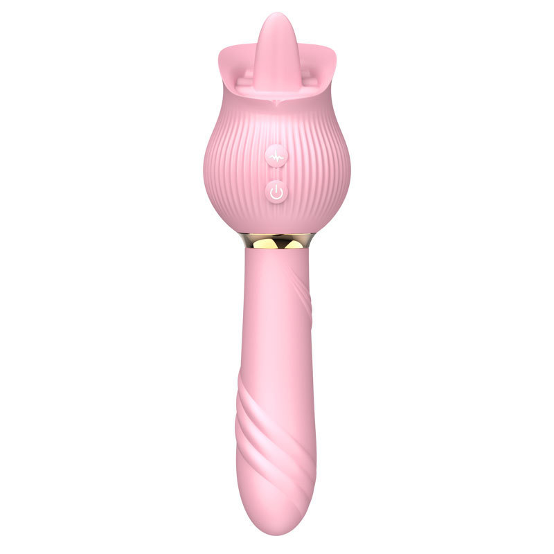 Rose Suction Telescopic Vibrator For Women's Use 11