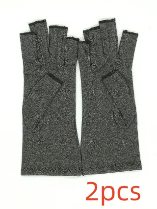 Breathable rehabilitation training gloves - 2Pcs Grey