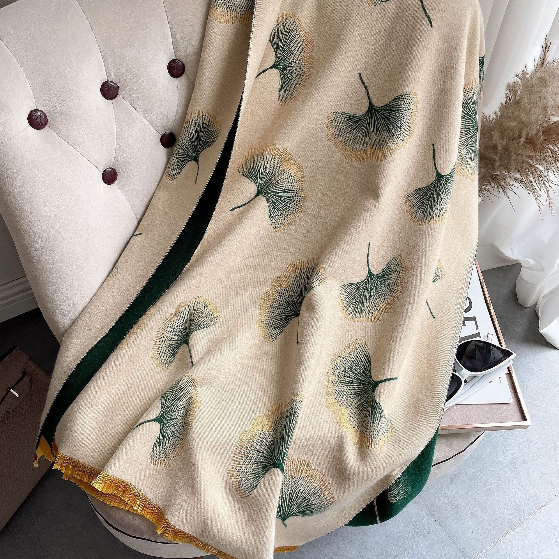 Beige green