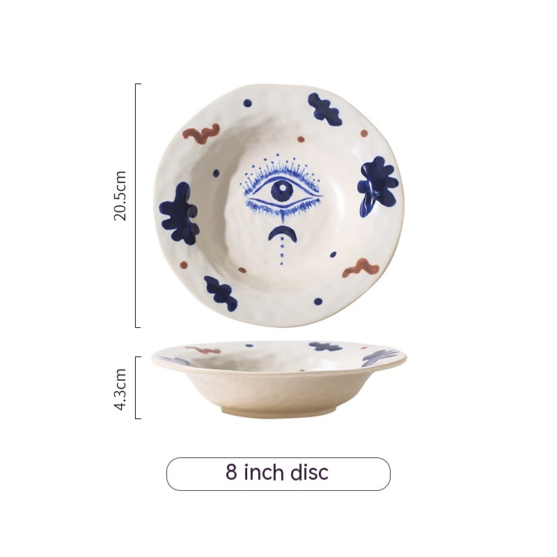 8 Inch Big Eyes Plate