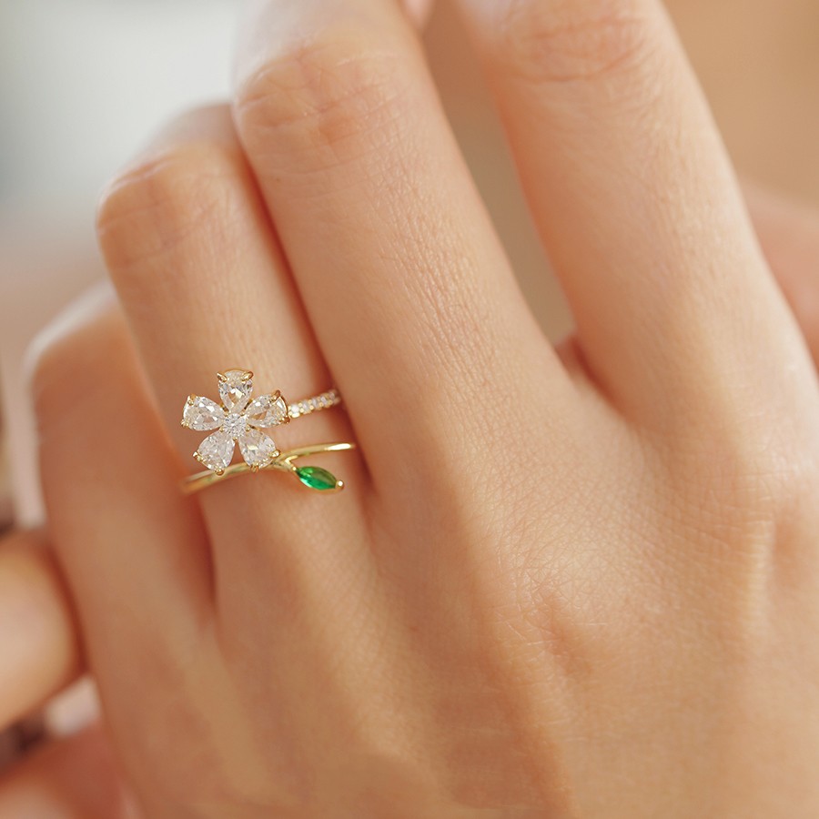 Little Cherry Blossom Ring