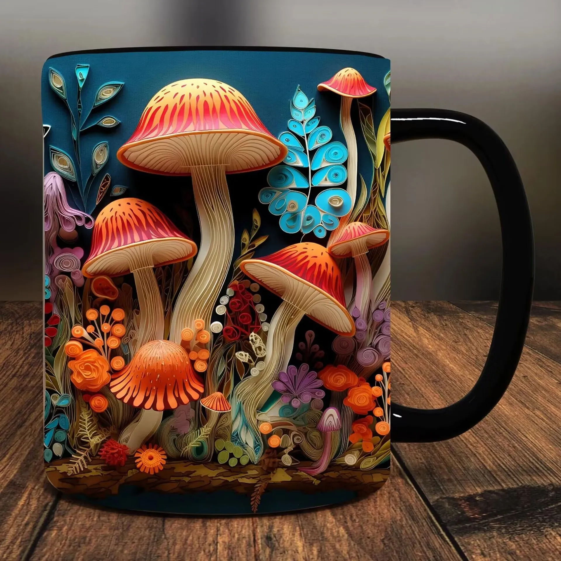 Fashion Personality Magic Mushroom Mugs – image 5