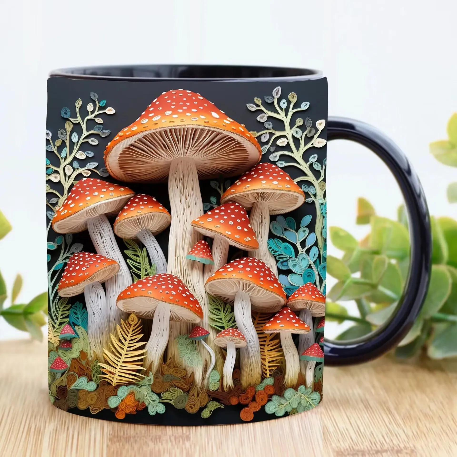 Fashion Personality Magic Mushroom Mugs – image 2