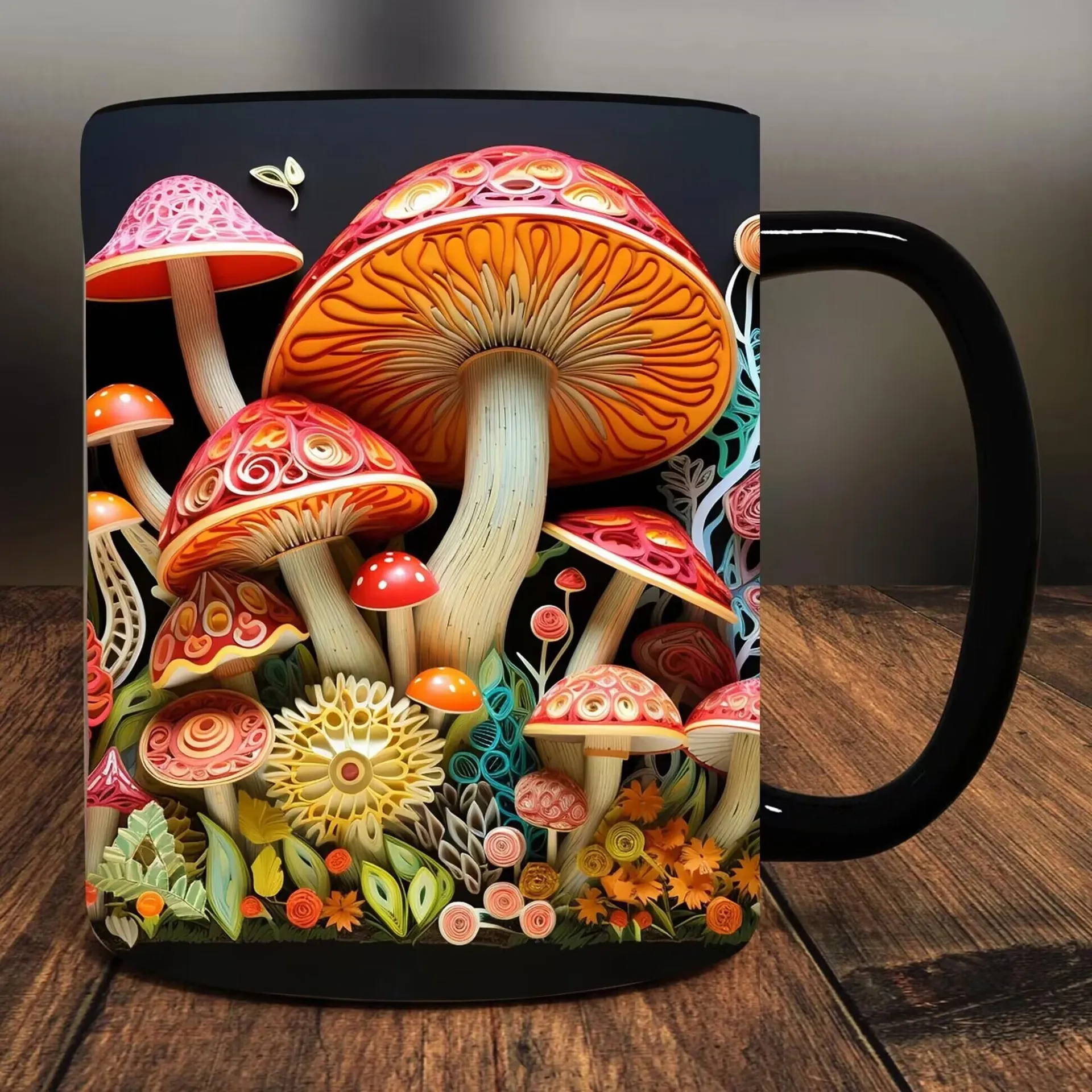 Fashion Personality Magic Mushroom Mugs – image 4