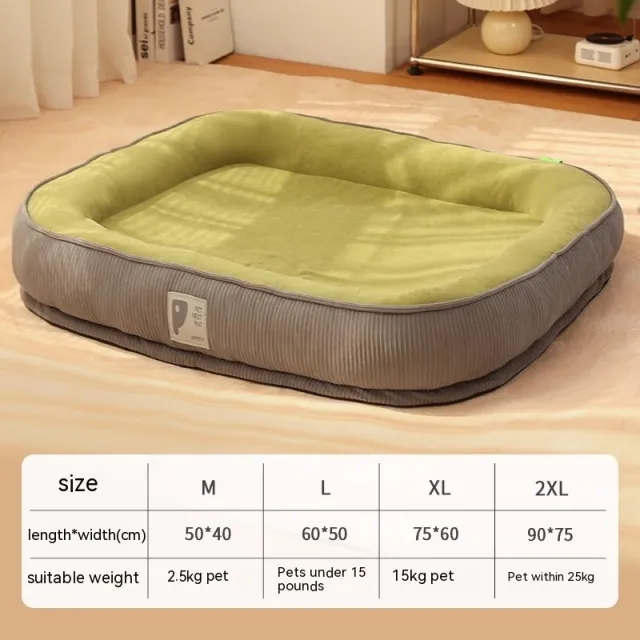 Home Winter Warm Dog Bed Green - Shop at LoveMi
