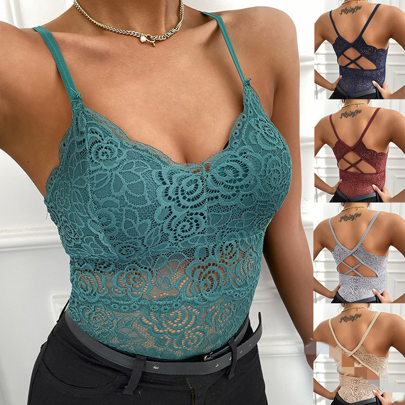 Lace Plus Size Sling Outerwear Vest