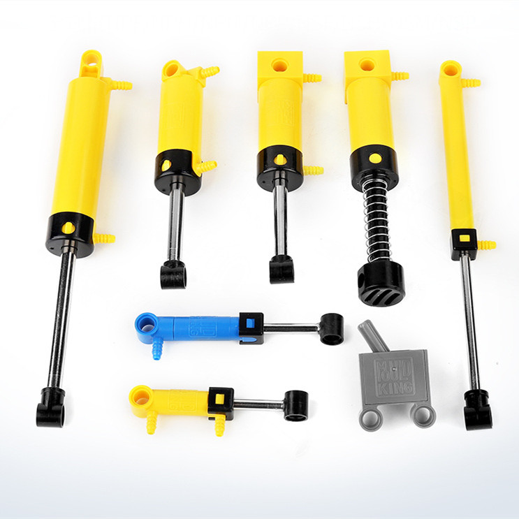 Pneumatic Parts Air Push Rod Spring Hose Accessories Assembling Building Blocks