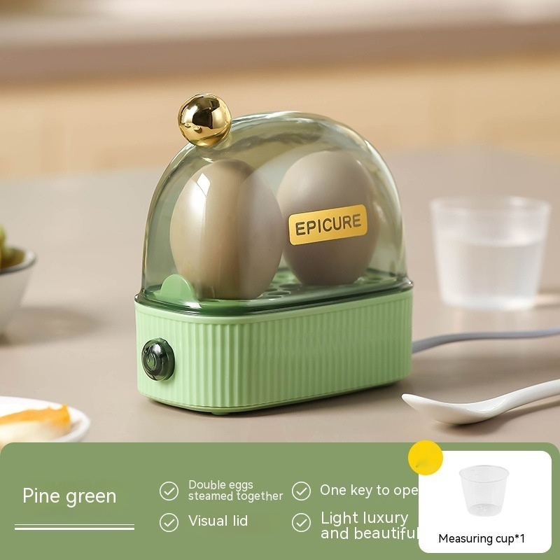 Egg Steamer Pine Green