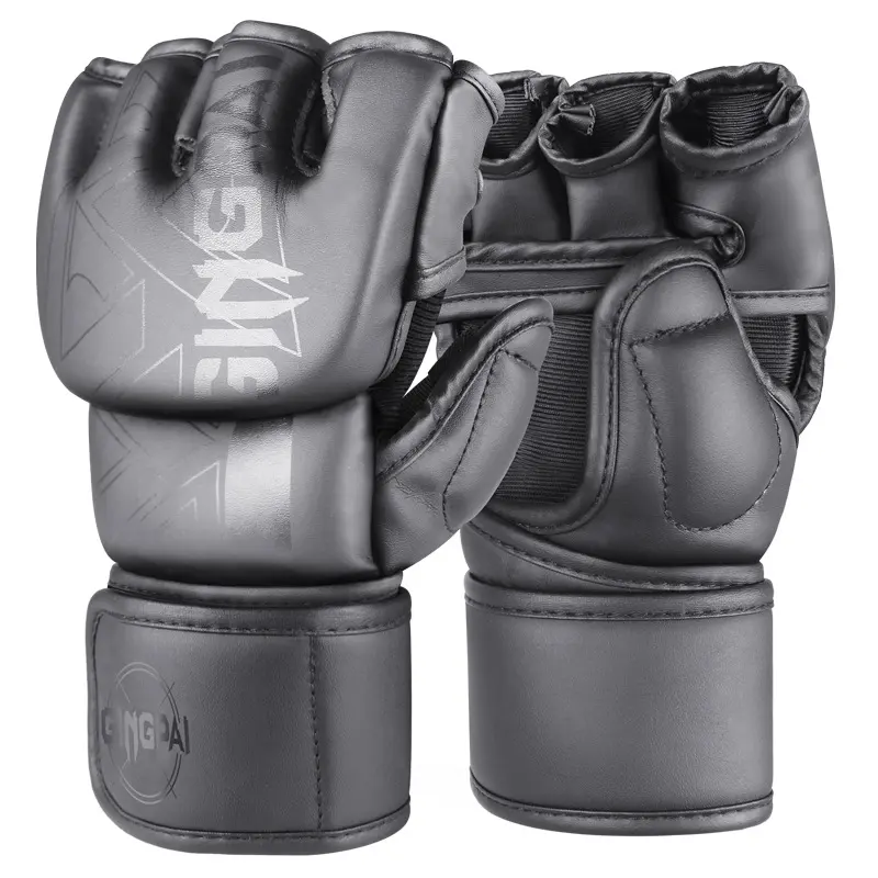 Half Finger Boxing Gloves Adult Men and Women