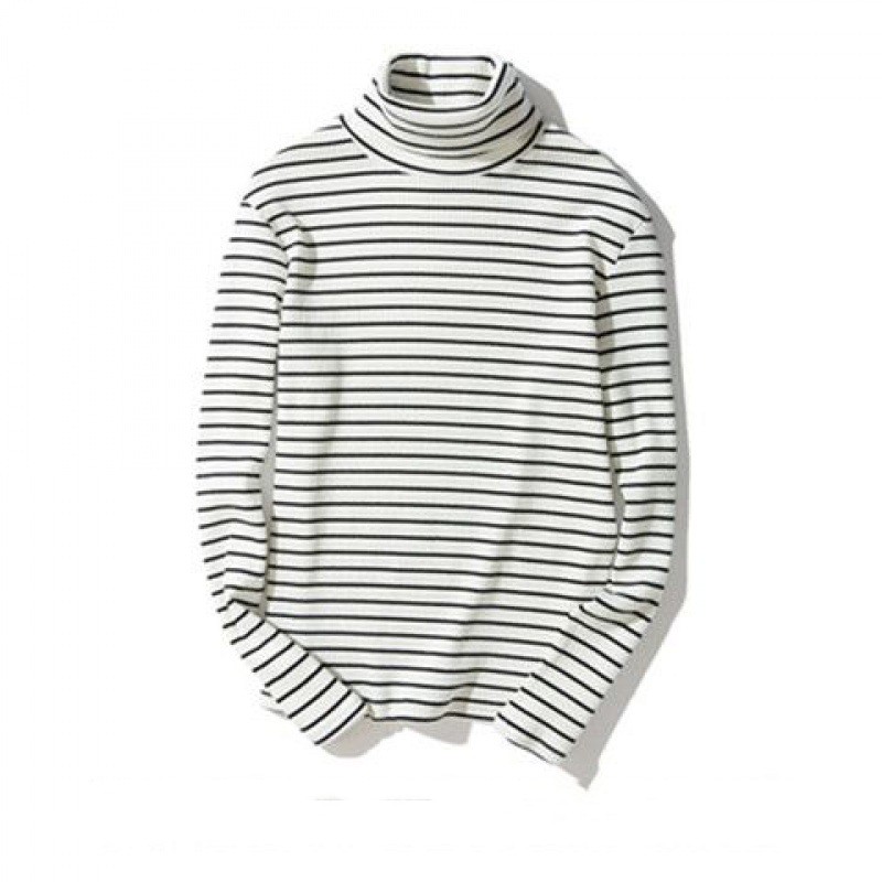 Long Sleeve Turtleneck White