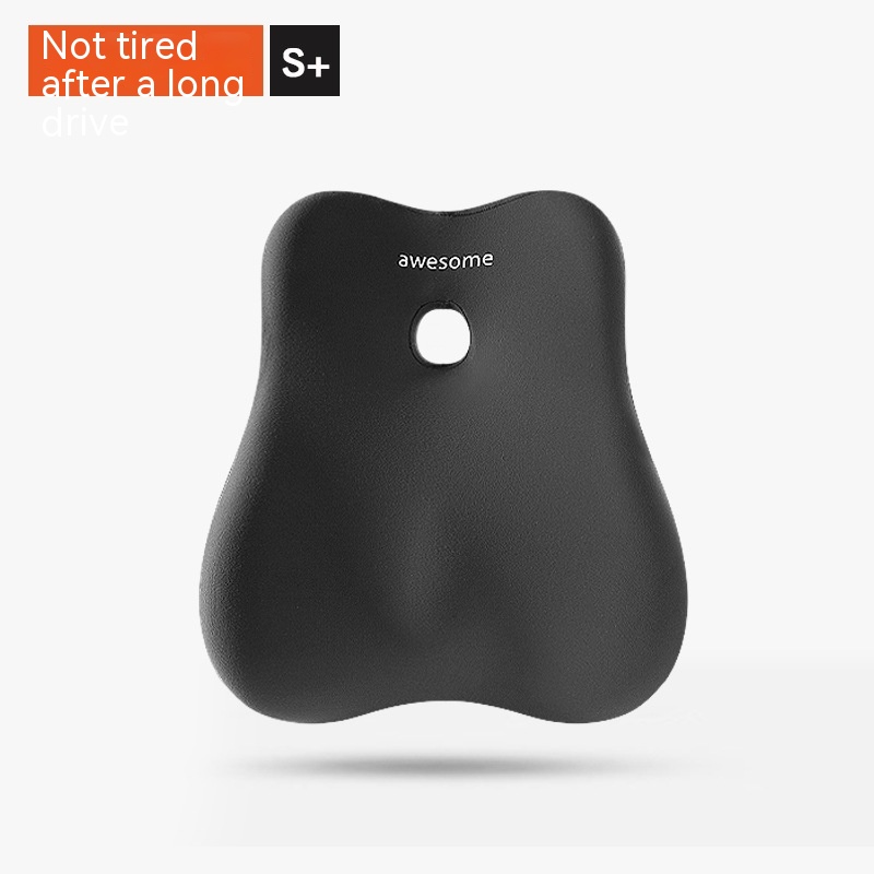 Lumbar Support Pillow Black