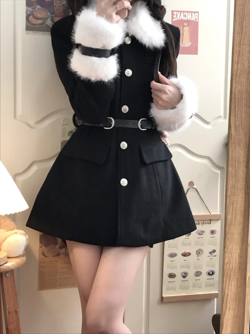 Rich Thousand Gold Sweet Spicy Girl Dress - Black Regular Style - View 1