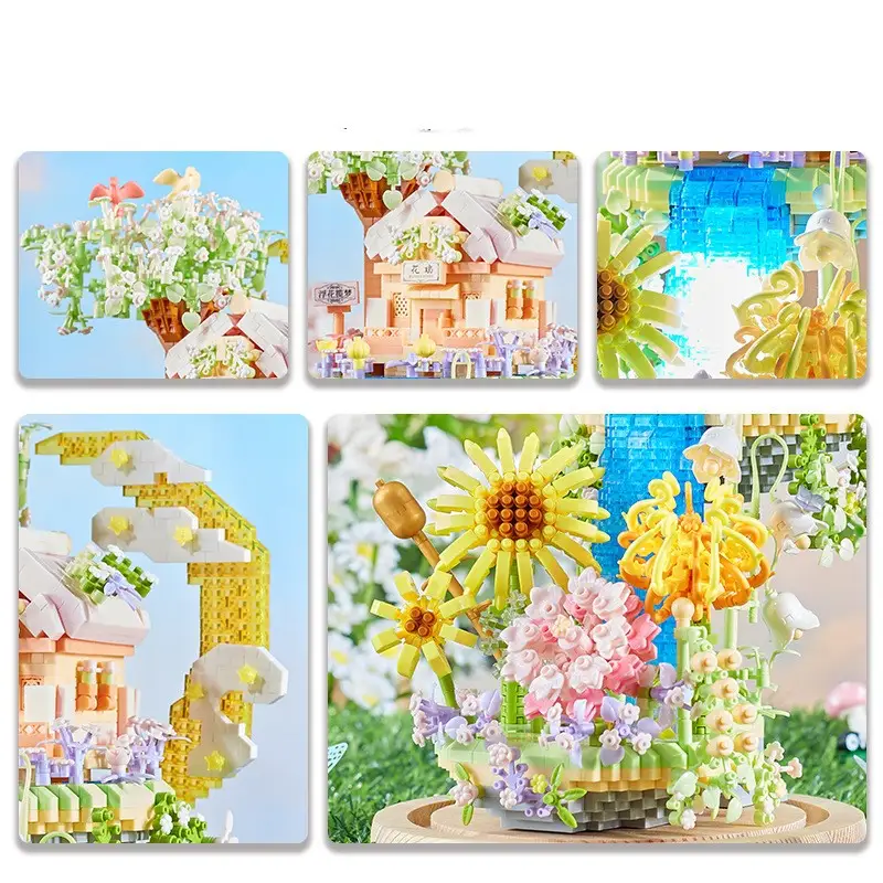 Children Educational Assembly Building Blocks Toy Compatible