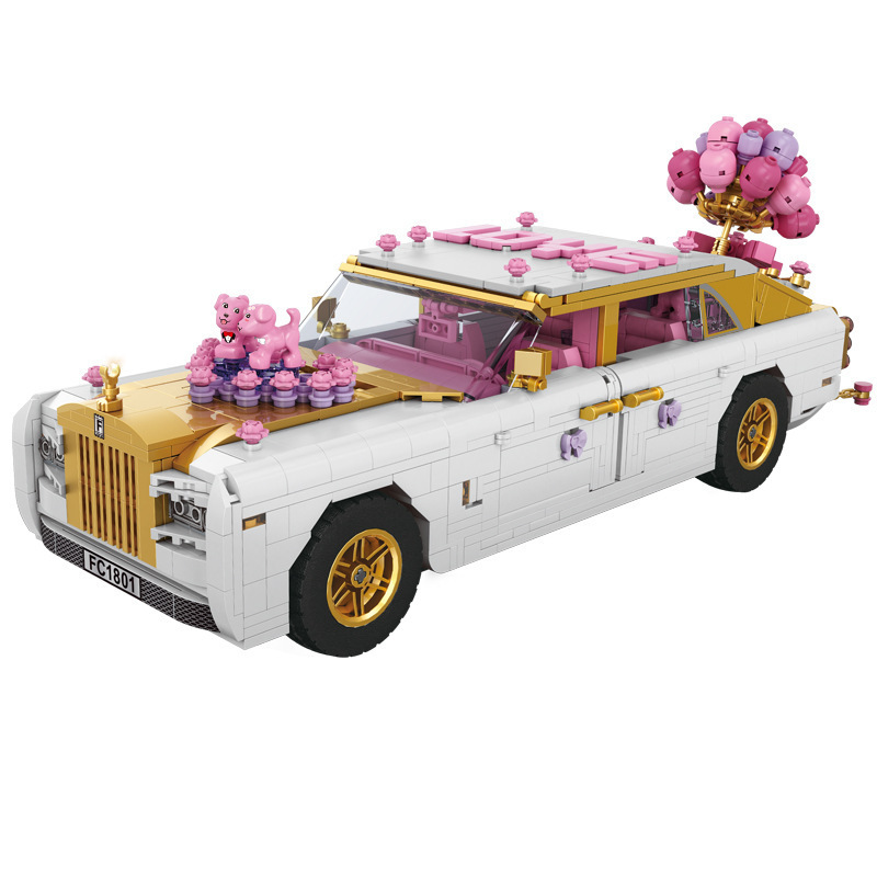 1801 Romantic Wedding Car