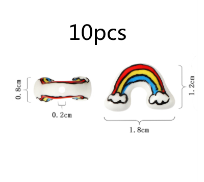 Rainbow10pcs