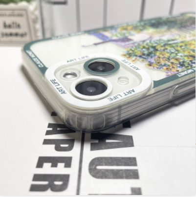 Creative Oil Painting Anti Drop Phone Case - Image 3