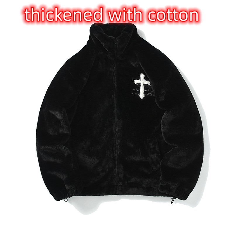 Black thickened with cotton