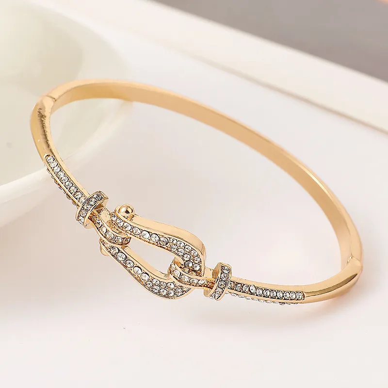 Bracelet Gang Drill Diamond Gold Plated - A13 Gold