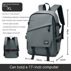 Large Capacity Travel Backpack Outdoor - Green - View 1