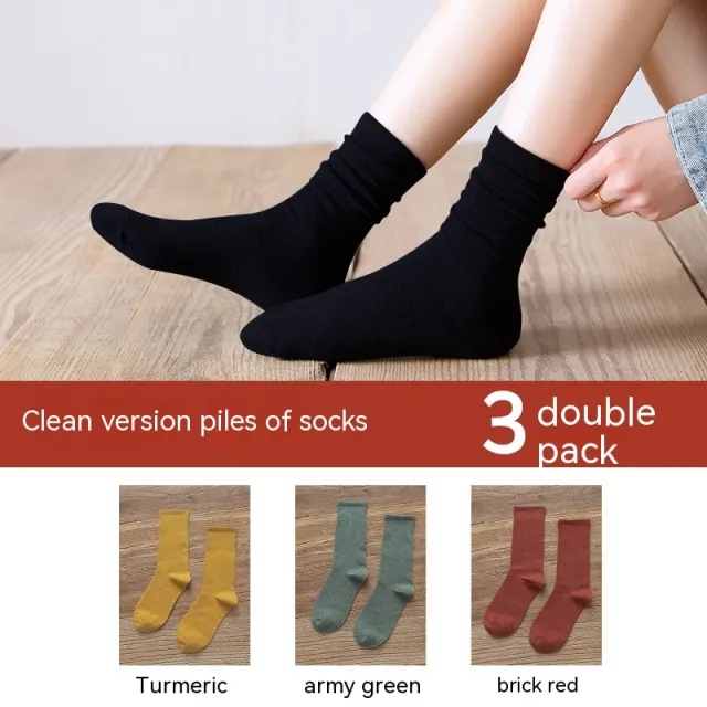 Non Pure Cotton High Tube Loafers And Socks 8 Style Sizes35To39 - Shop at LoveMi