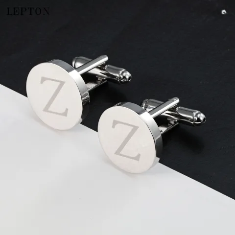 French Cufflinks Men's a Letter Collar Clip Suit