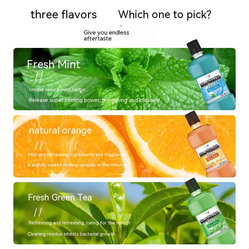 Clean And Portable To Reduce Odor Periodontal Care Fresh Breath Mouthwash