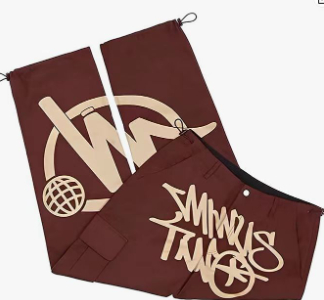 Men's Pants Street Summer Casual Straight Pants European And American Printed Elastic Neutral Pants