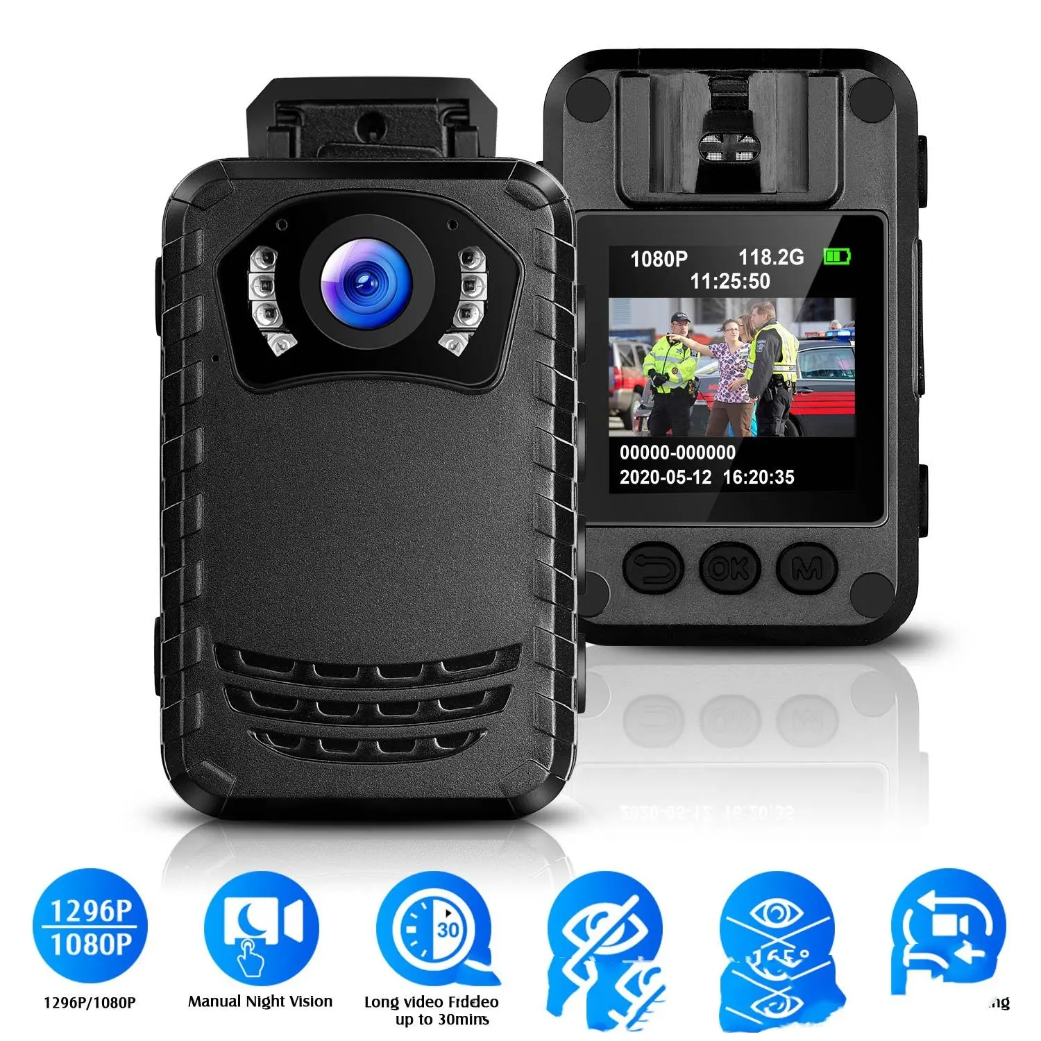 Law Enforcement 1296p HD Night Vision Chest