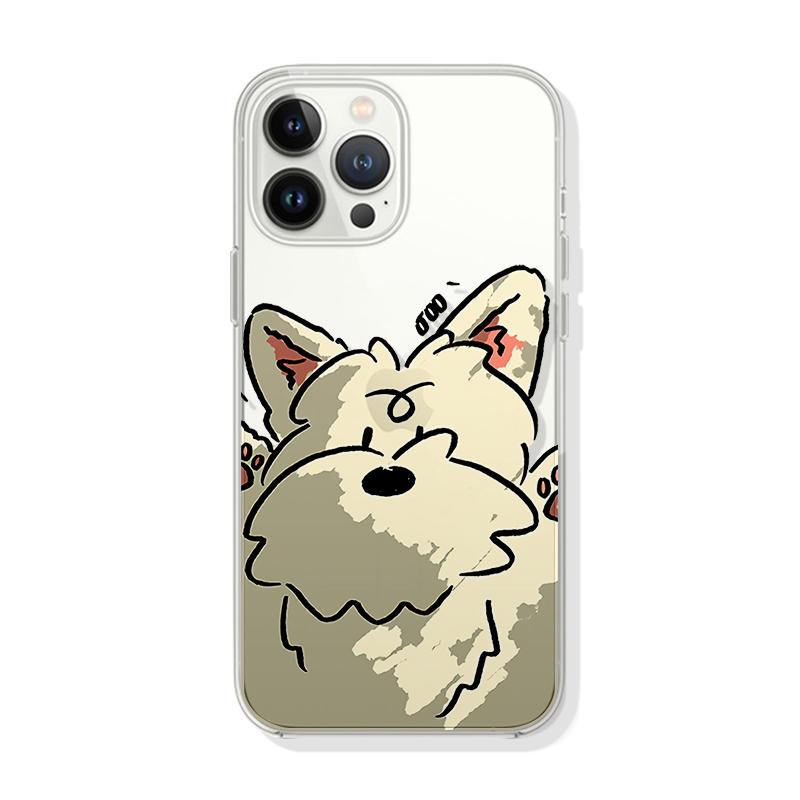 Cartoon Cute Puppy Phone Case - Image 2