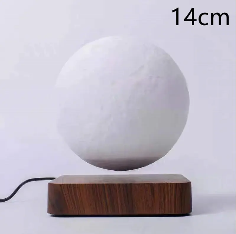 Magnetic Levitation Table Lamp Moon Light 3D Printing Planet Night