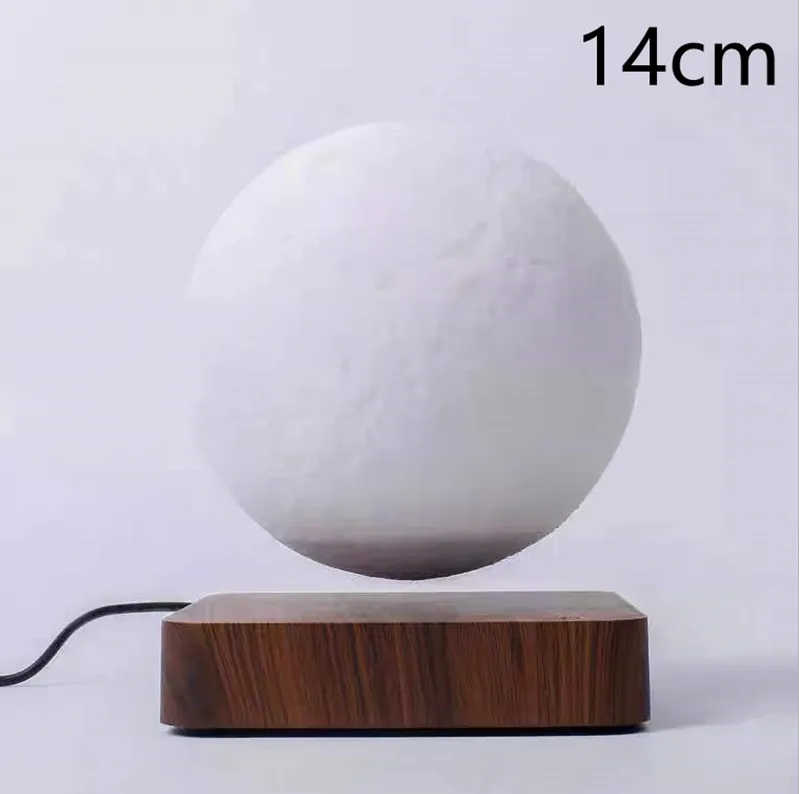 Magnetic Levitation Table Lamp Moon Light 3D