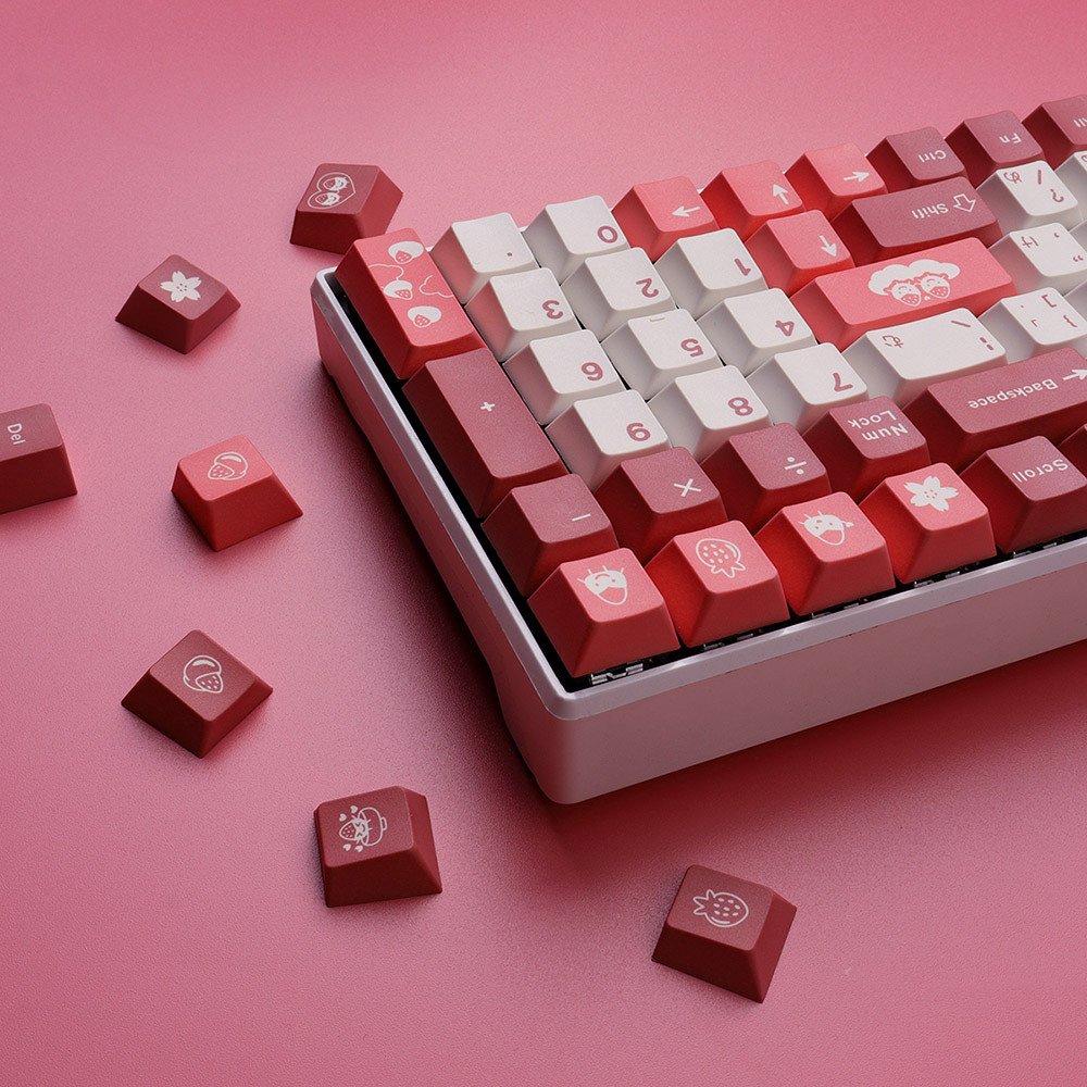 أغطية مفاتيح لوحة مفاتيح ميكانيكية أصلية بارتفاع أصلي وتقنية التسامي بالحرارة PBT