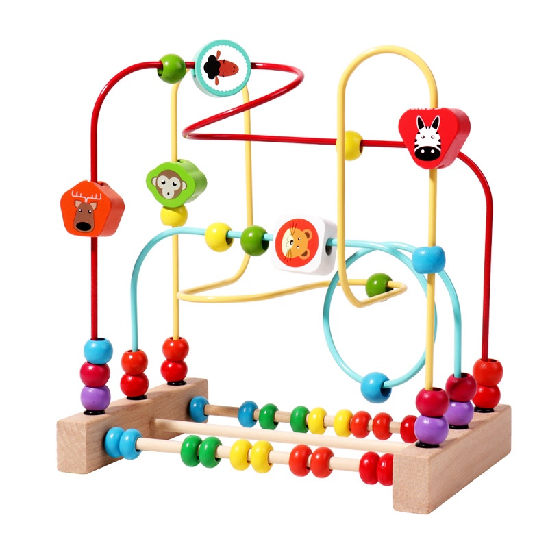 Dial Model Bead Stringing Toy