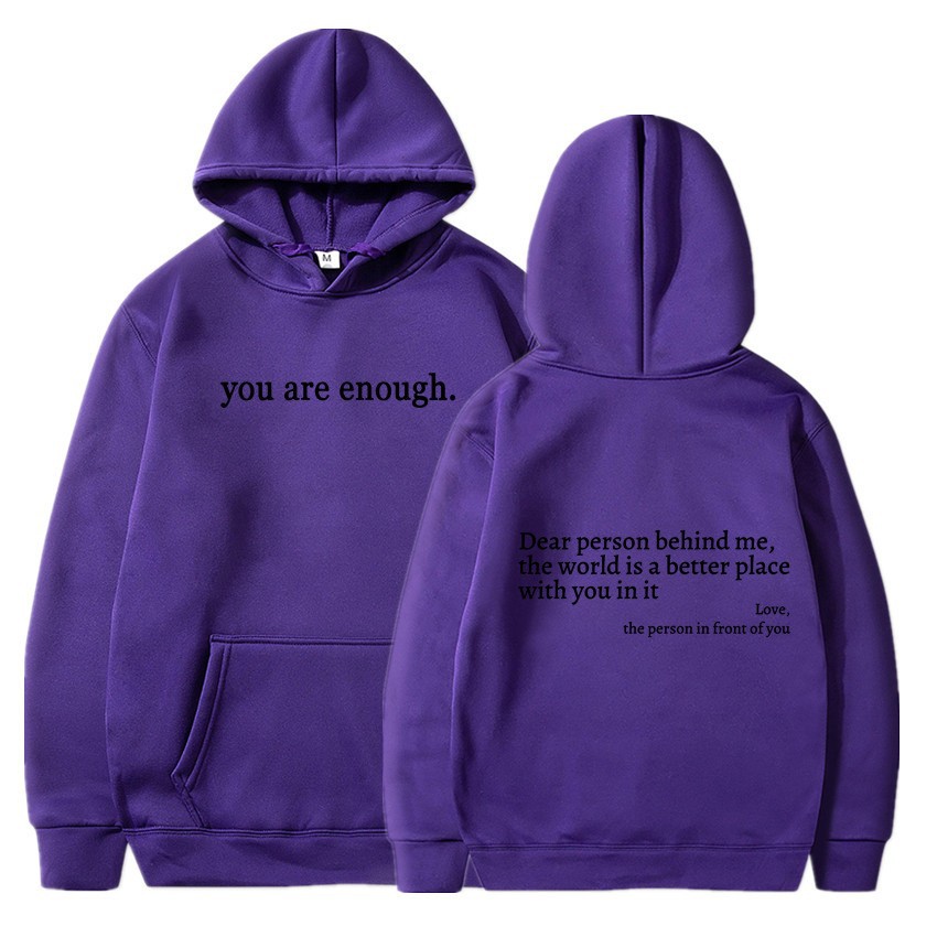 Purple black text