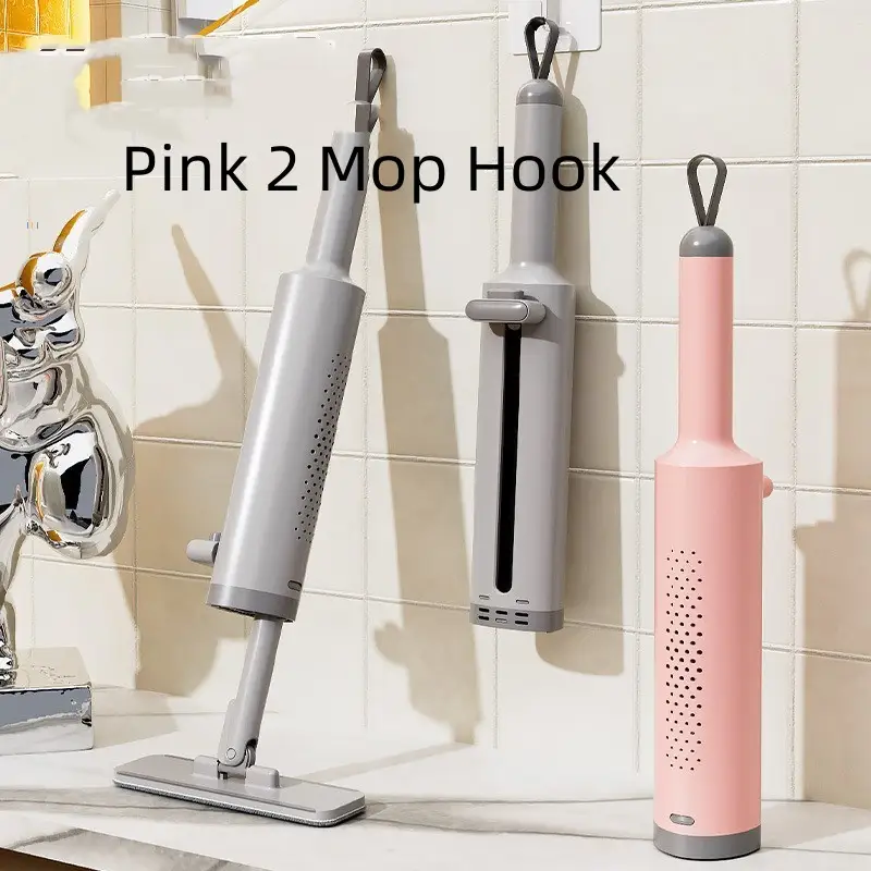 Rotatable Self-Squeeze Mini Mop with Crevice Brush Hand Wash-Free Flat Squeeze