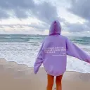 Light Purple White Text
