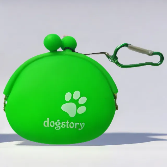 Silicone Pet Snack Bag Solid Color Grass Green - Shop at LoveMi