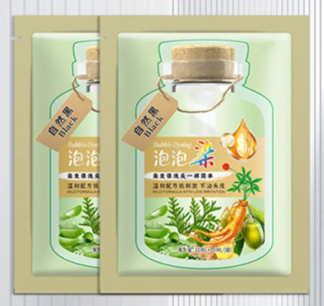 Plant Extract Bubble Hair Dyeing Cream Black - Shop at LoveMi