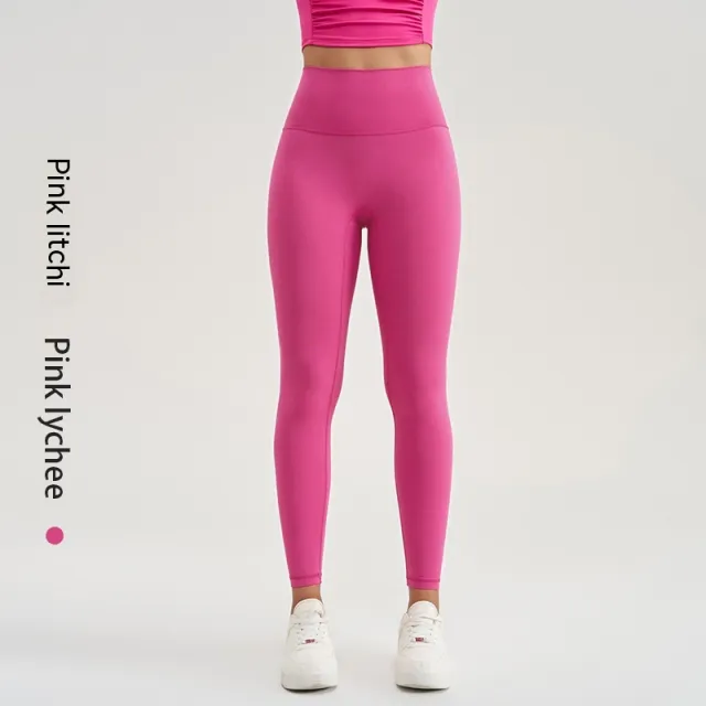 Wear Plus Size Fitness Leggings Pink Litchi - Shop at LoveMi