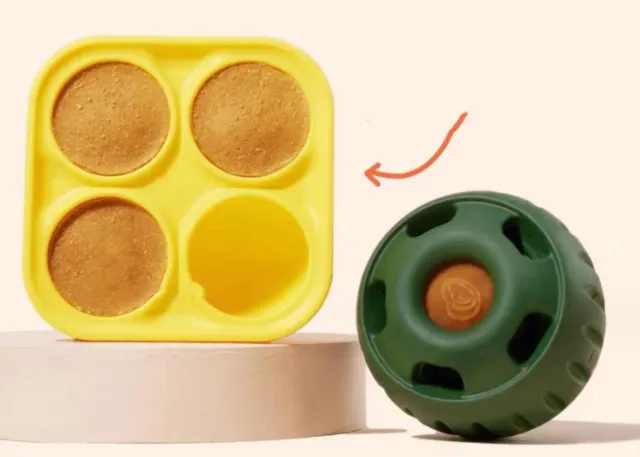 Stuffed Dog Eating Toy Ball Tray - Shop at LoveMi