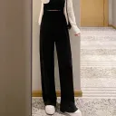Black Wideleg Pants