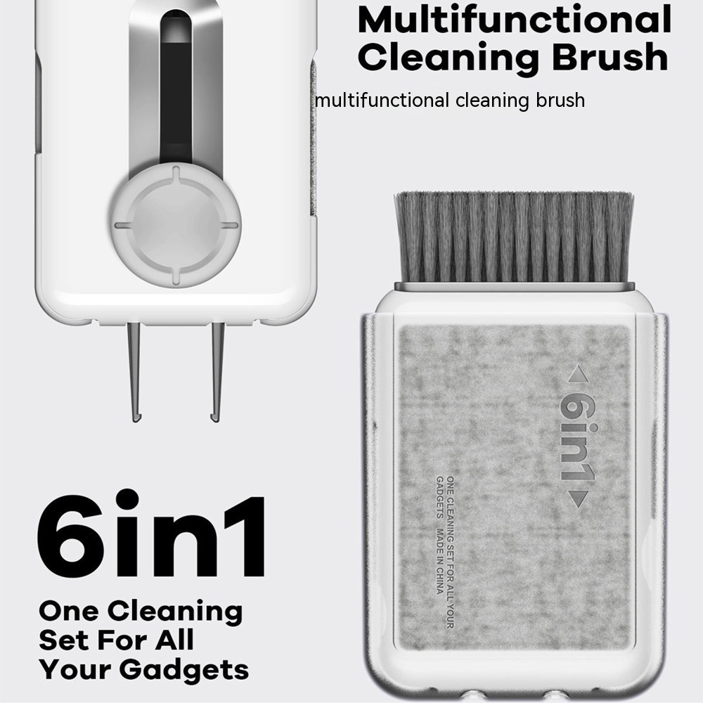 Portable Multifunctional Earphone Cleaning Brush Set