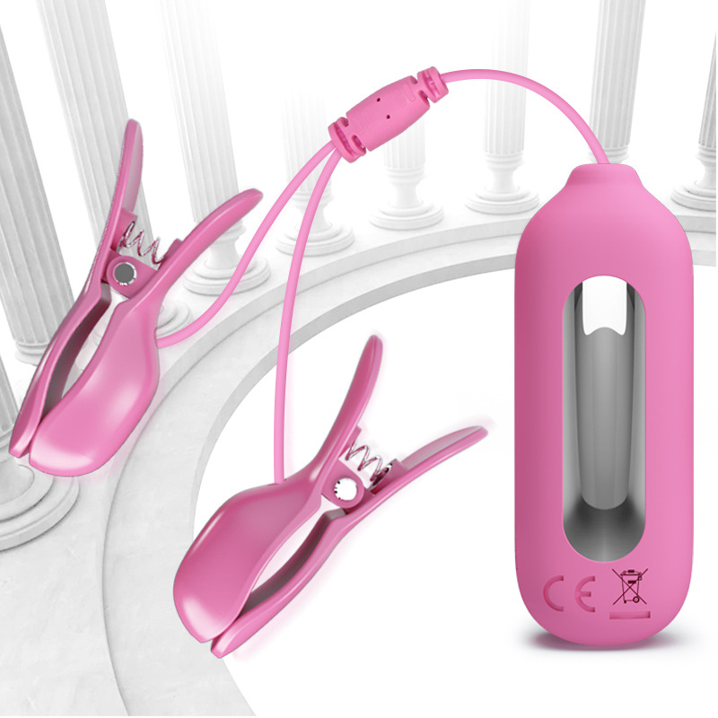 Strong Shock Rechargeable Massage Name Tag Clip