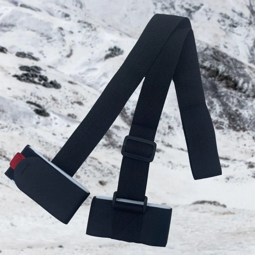 Fixed Sewing Skiing Bandage Portable Double-board Adjustable Sled Shoulder