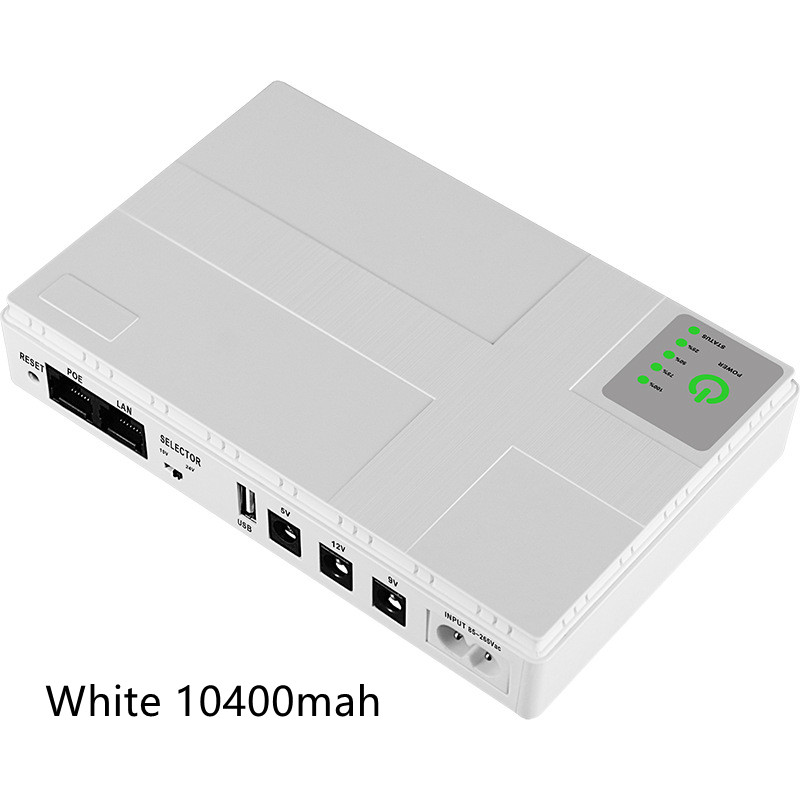 White 10400mah