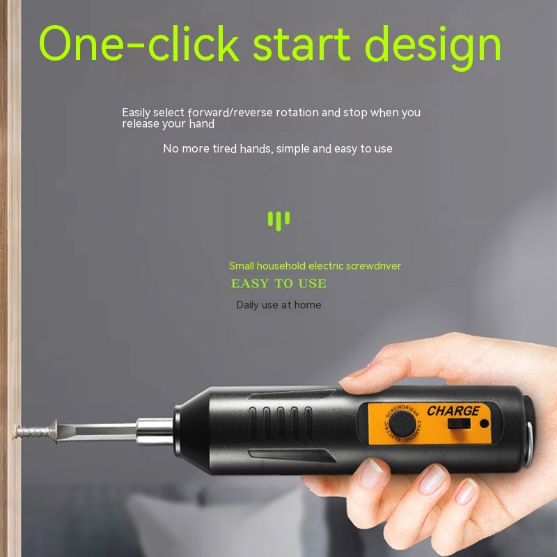 Household Charging Mini Brushless Electric Screwdriver Set